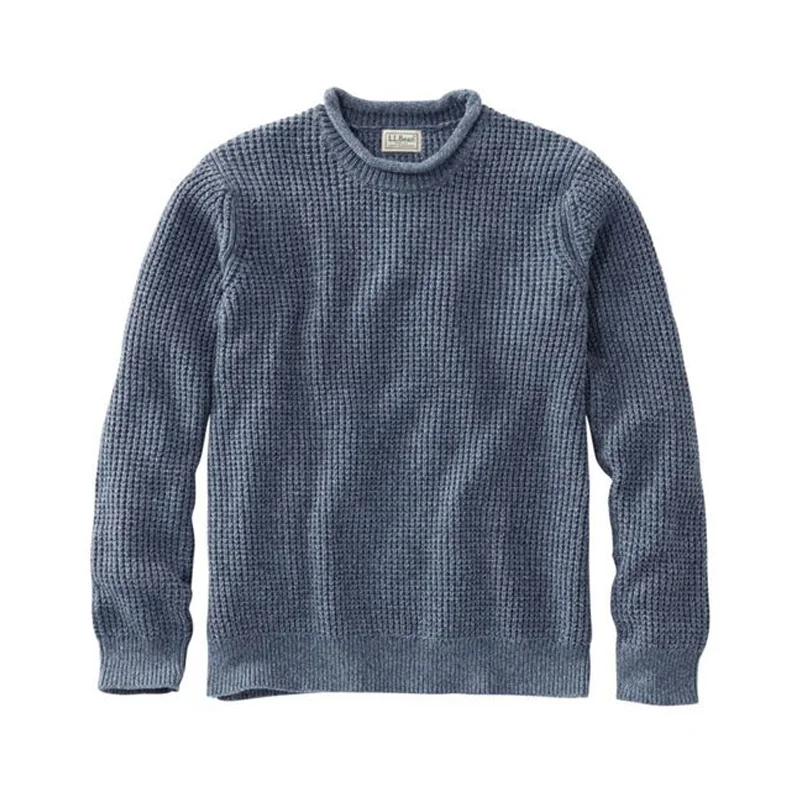 Pre-sale Round Neck Plain Knitted Top