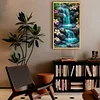 Waterfall - Full Embroidery 3 Strands 11CT Stamped Cross Stitch - 40*70CM - Large Size