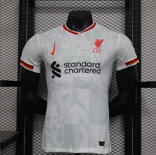 2024-2025 Liverpool Third Away Player Version Men's Football T-Shirt