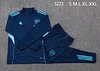 25/26 Arsenal Royal Blue long zipper Training Jacket Set