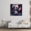 Dragon And Crystal Ball-Full Embroidery 3 Strands 11CT Stamped Cross Stitch-40*40CM