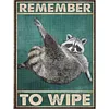 Remember To Wipe-11CT Stamped Cross Stitch 40*55cm tapestrymarket