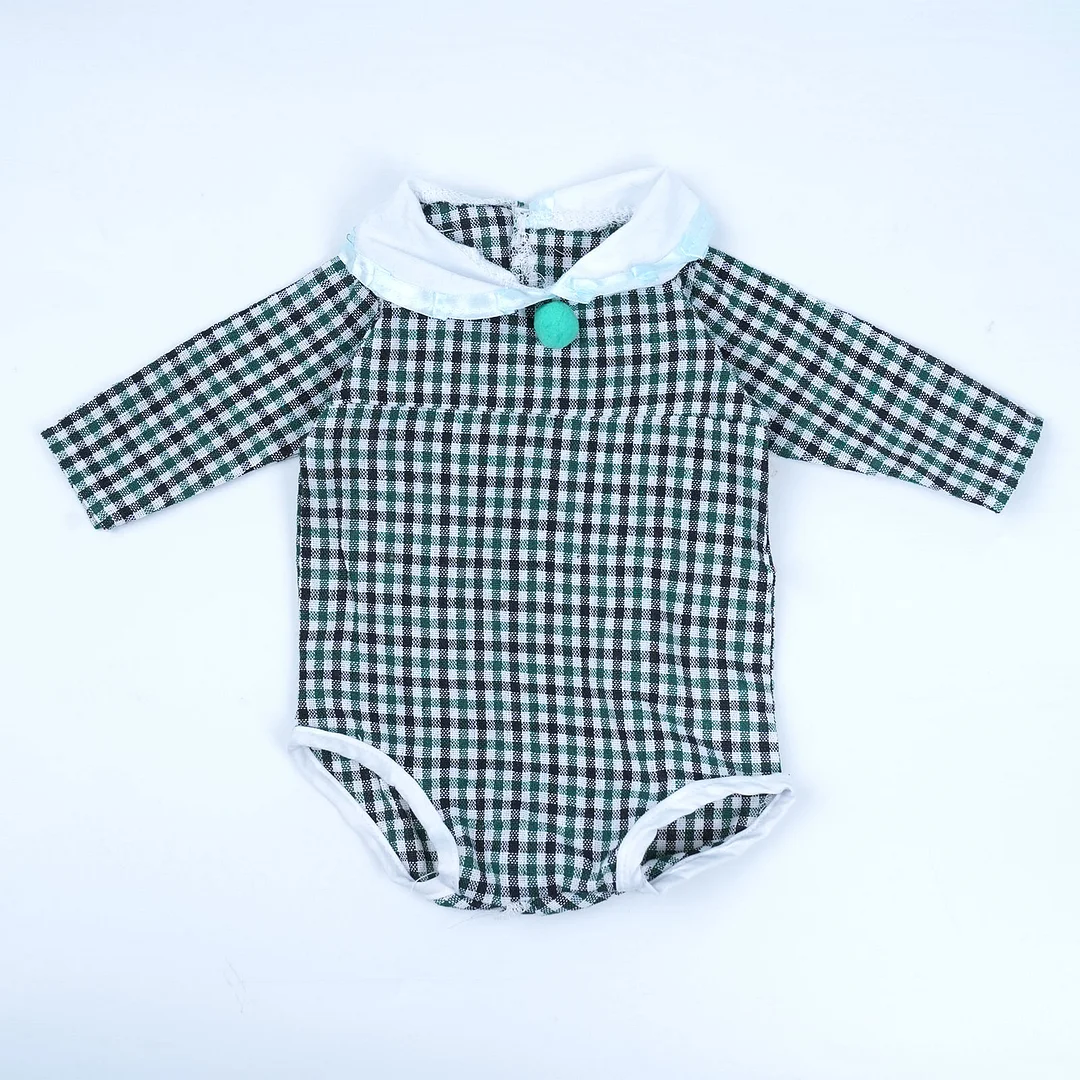 20-Inch Clothes Accessories Plaid Crawling Clothes for Reborn Baby Dolls -Creativegiftss® - [product_tag] RSAJ-Creativegiftss®