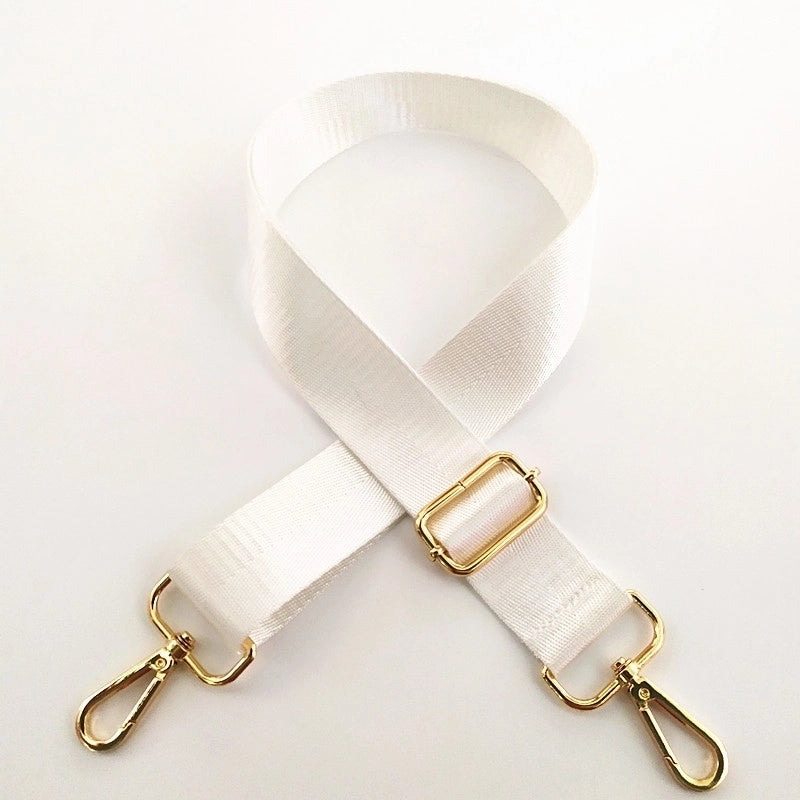 Solid Color Long Shoulder Strap Adjustable Replacement Bag Strap