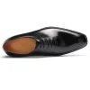 Handmade Mens Black Wholecut Business Dress Shoes