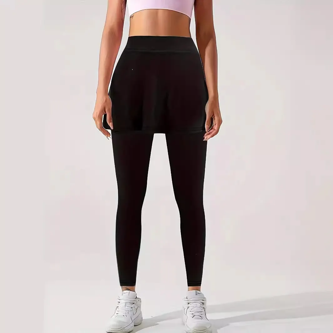 Churchf Churchf And Summer Fitness Training Yoga Skirt High Waist And Buttocks To Show Skinny Sweatpants
