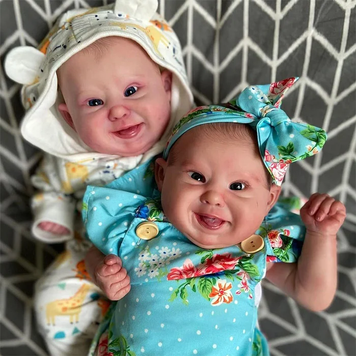 20 inch Unique Twins Reborn Doll