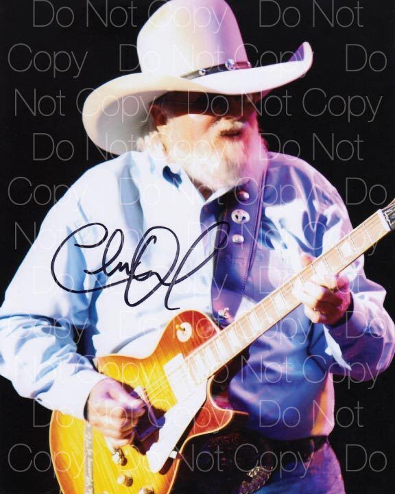 Charlie Daniels Band signed 8X10 Photo Poster painting picture poster autograph RP