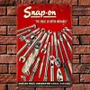 Snap On Tool - Metal Tin Signs(8*12Inch/12*16Inch) - Garage
