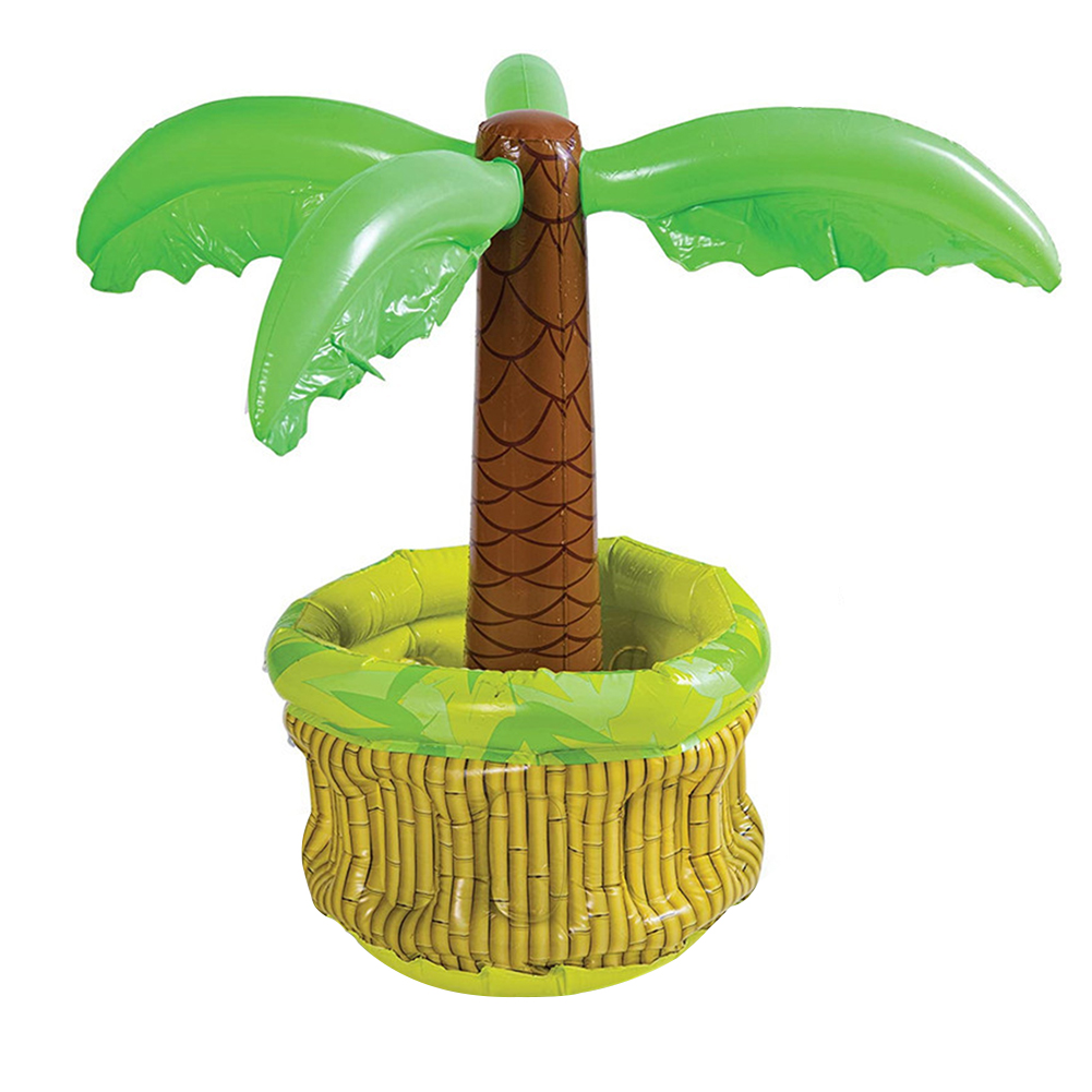 

Pool Inflatable Coconut Tree Ice Bucket Party Drinks Cooler Container Toys, 501 Original