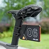 Bicycle Tail Light Digital Number Plate Road Mountain Bike Night Riding Safety Warning Light