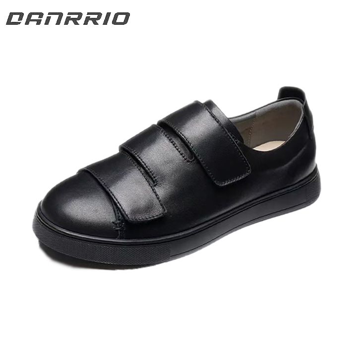 DANRRIO Handmade Retro New Style Velcro Leather Lightweight Versatile Fashion Skate Shoes DANRRIO.COM DANRRIO