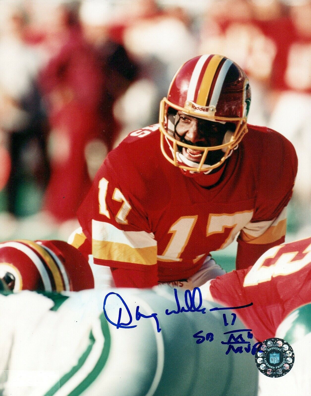 Doug Williams Washington Redskins Signed 8x10 Photo Poster painting COA Super Bowl MVP Inscript