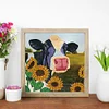 Diamond Painting-DIY Crystal Rhinestone Sunflower Cow