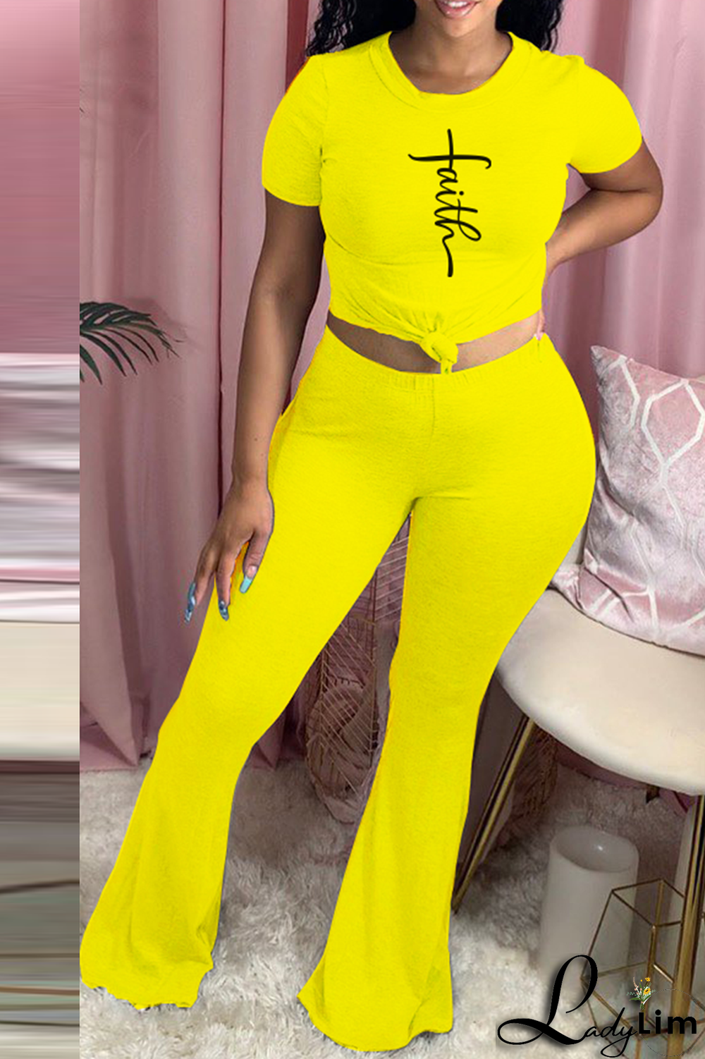 Black Casual Print Patchwork O Neck Short Sleeve Two Pieces