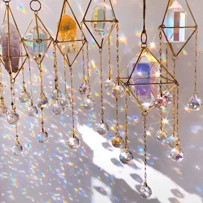 Rainbow Suncatcher Crystal Ball Prism | Crystal ball, Rainbow maker,  Crystal ornament