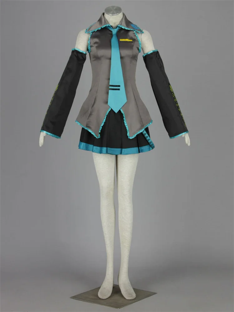 Vocaloid Hatsune Miku Women Sailor suit long sleeve uniform skirts halloween carnival outfit cosplay costume