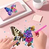 4pcs DIY Butterfly Diamond Painting Stickers