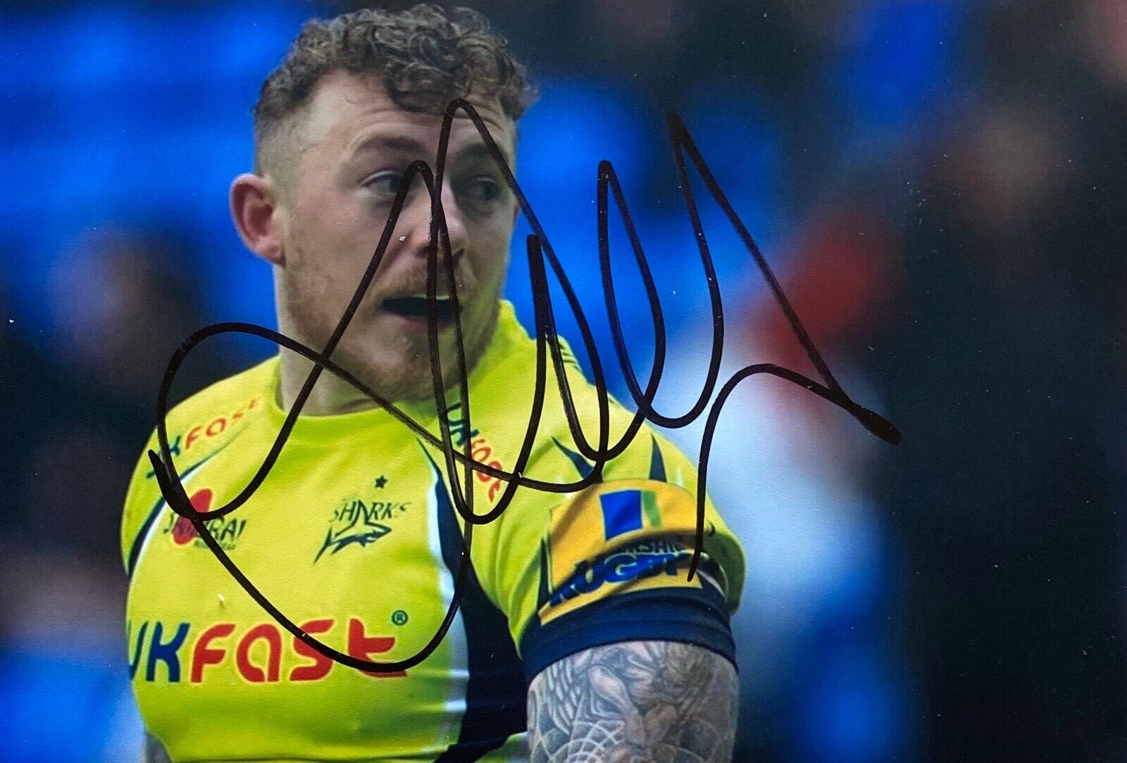 Josh Charnley Genuine Hand Signed 6X4 Photo Poster painting - Sale Sharks 3