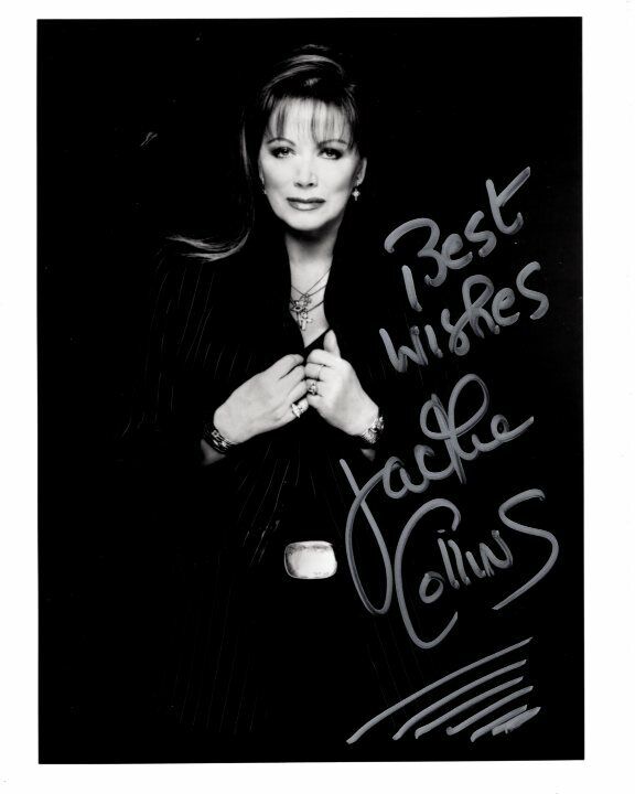 JACKIE COLLINS signed autographed Photo Poster painting