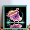 (Stamped/Counted) Ballet Rapunzel Silhouette-11CT Cross Stitch 40*40cm