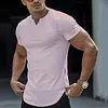 V-neck Men's Casual T-shirt Tops by Inlyline