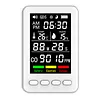 5-in-1 Portable Carbon Monoxide Detector Plug in Wall CO Detector with Temperature & Humidity Display for Home Bedroom Kitchen RV