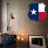 Texas - Shield Metal Tin Signs(12*12Inch)