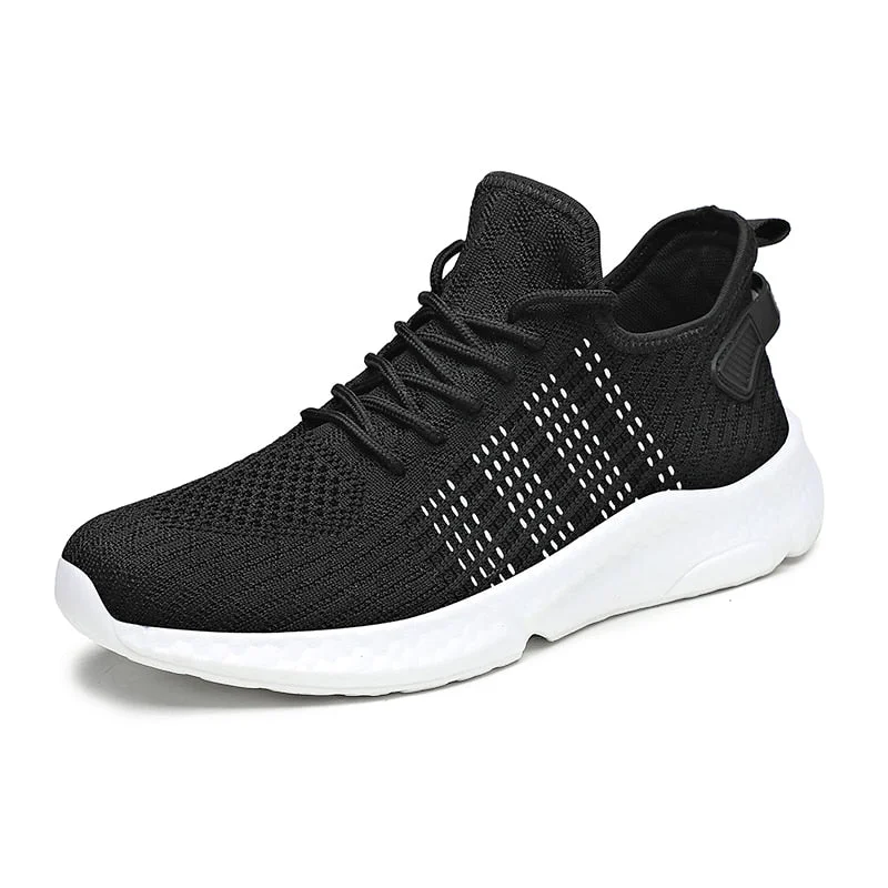 2021 Fashion Sneakers Men High Quality New Casual Shoes For Men Spring Summer Lace UP Breathable Mesh Big Size 45 46 Male Shoes