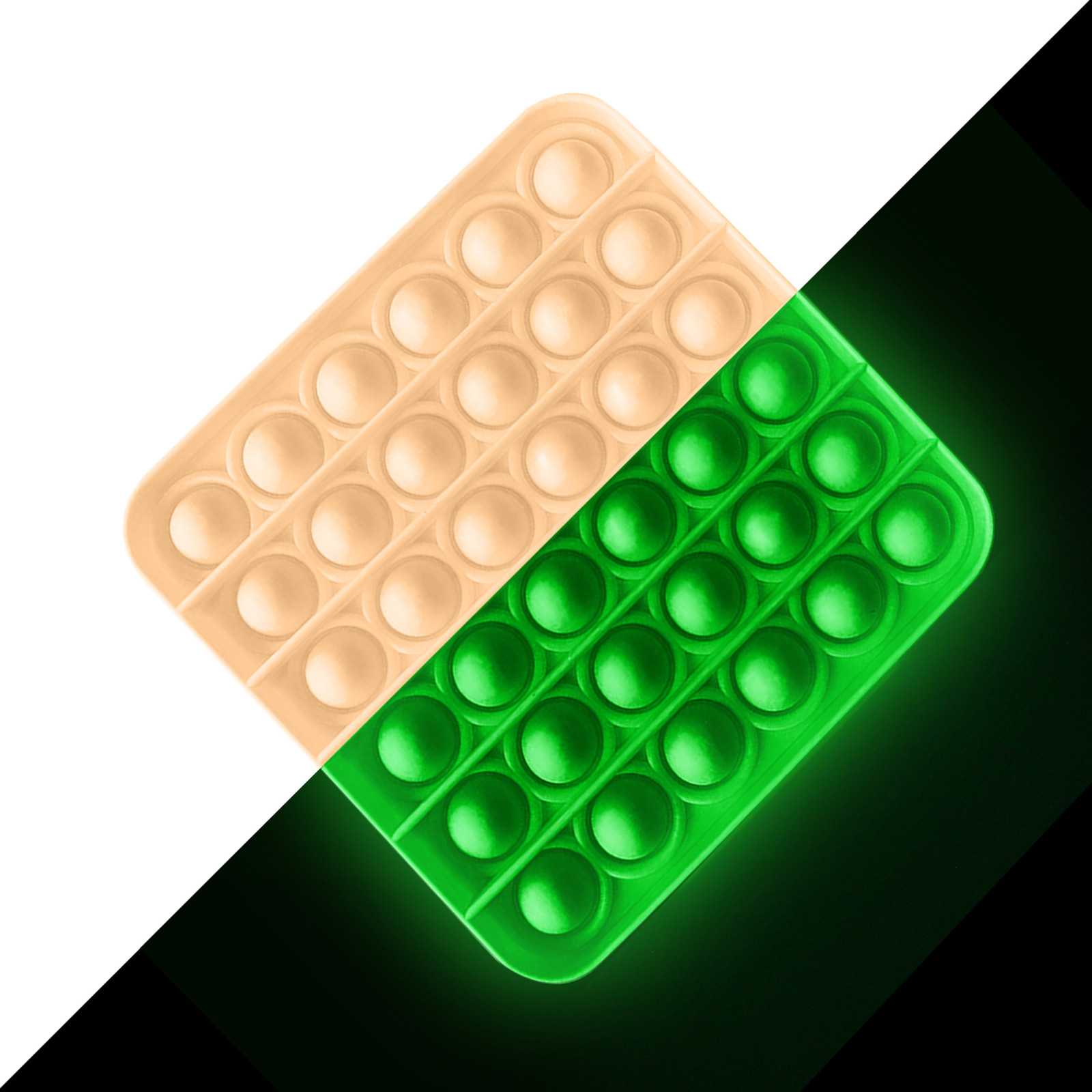 

Luminous Square - Pop It Fidget Toy, 501 Original