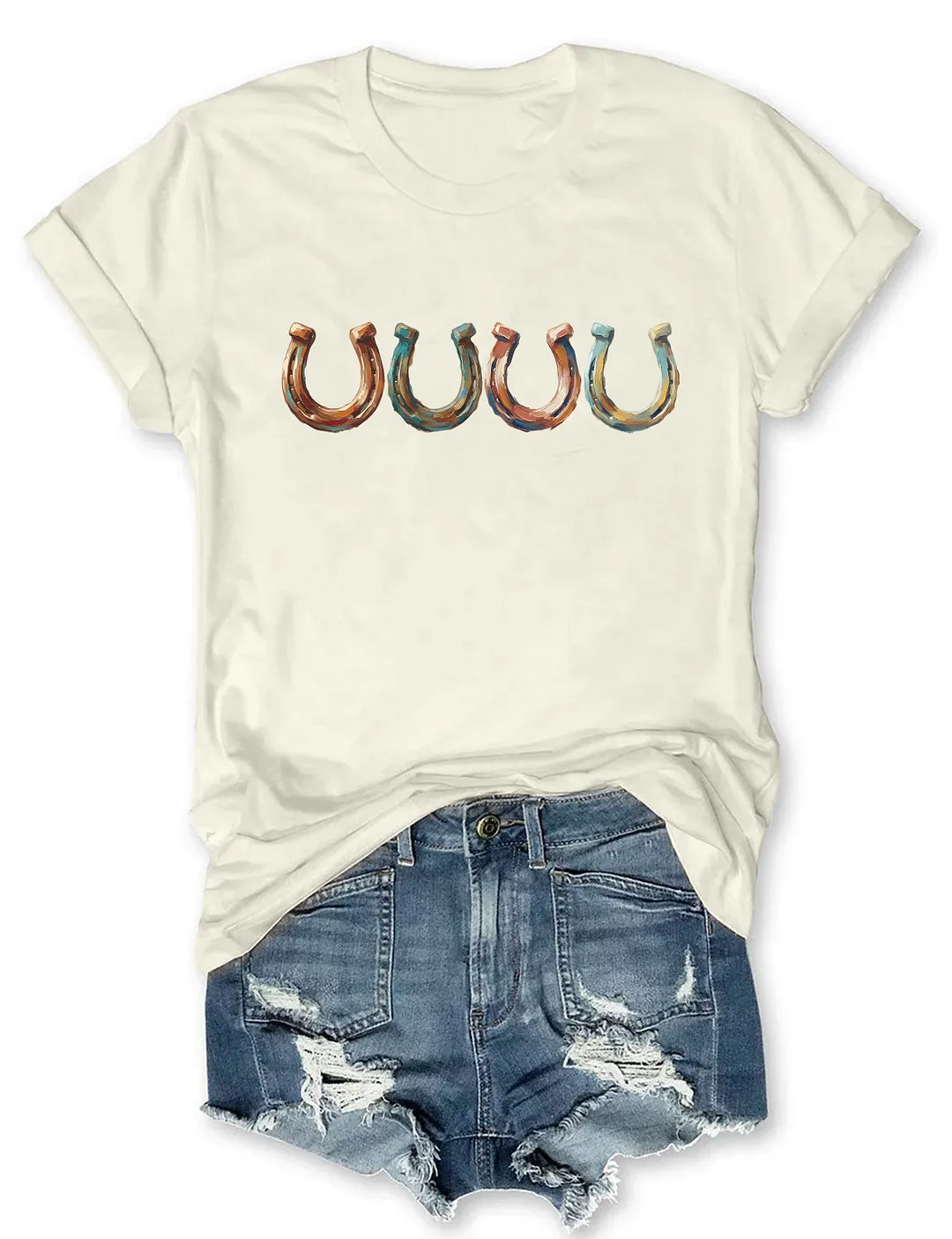 Horseshoe Horse Lover T-shirt