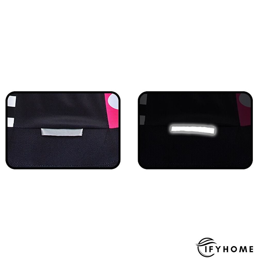 WOSAWE Women's Cycling Jersey Short Sleeve Bike Jersey Top with 3 Rear Pockets Mountain Bike MTB Road Bike Cycling Windproof Breathable Quick Dry Reflective Strips Black Green Red Patchwork Dot Sports | IFYHOME