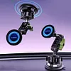 Magnetic Car Phone Holder 360 Rotation Metal Phone Holder for Car/Gym//Shower