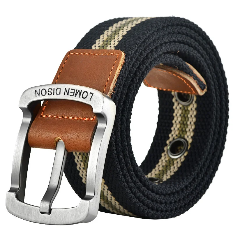 Canvas Pin Buckle Belt-inspireuse