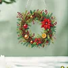 Acryl Weihnachtskranz - 5d DIY Handwerk Anhänger