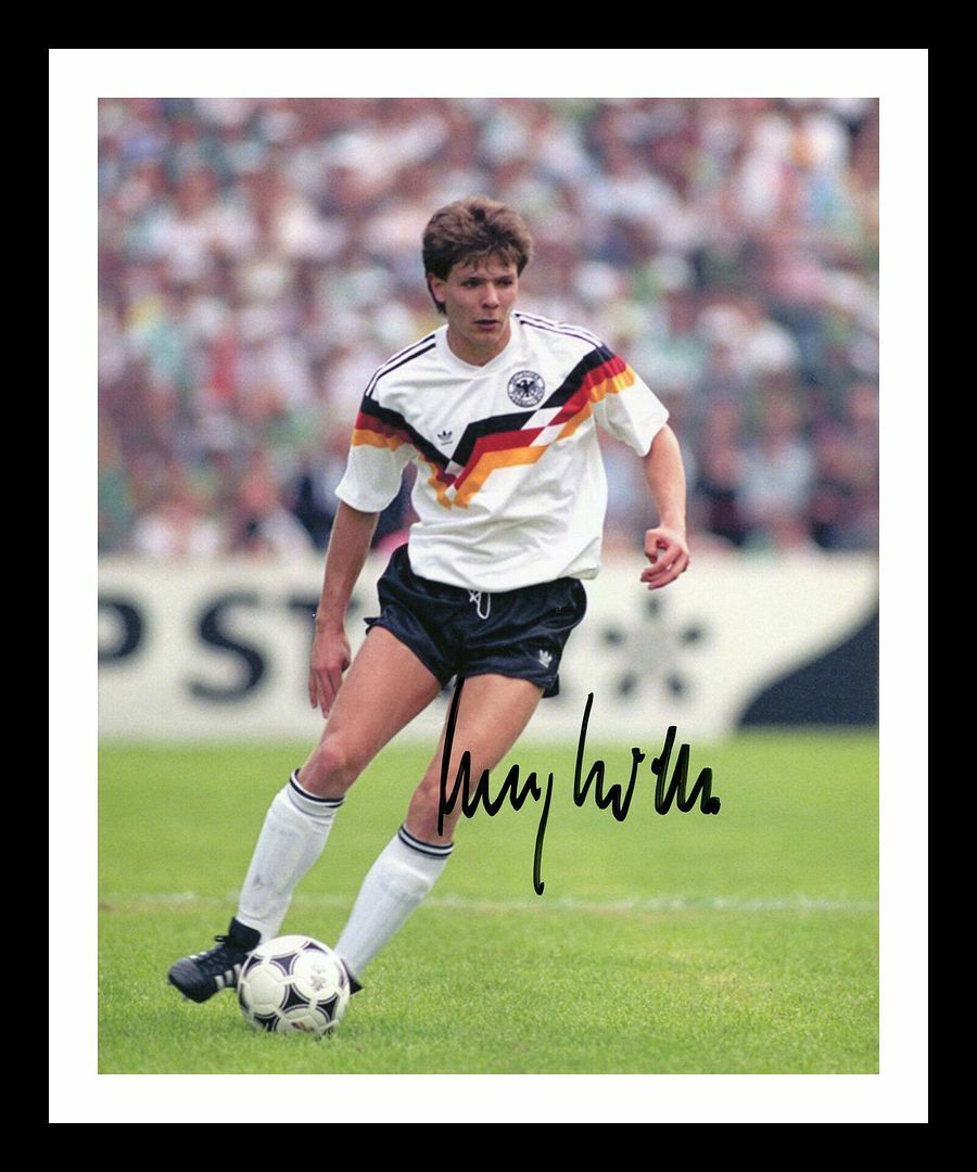 Andreas Moller - Germany Autographed Signed & Framed Photo Poster painting 1