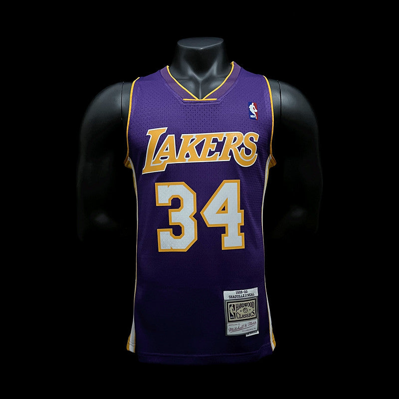 Maillot Los Angeles Lakers  O'NEAL 34 NBA Basket Maillot De Fou, site maillot de foot pas cher