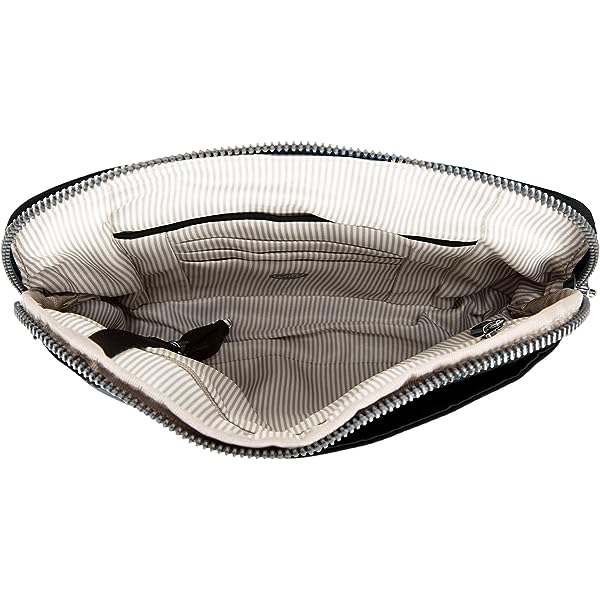 Travelon Women's Anti-Theft Tailored Convertible Crossbody Clutch, Sable, One Size