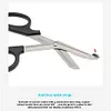 Emergency Scissors Ergonomic Bandage Shears for Underwater Escape (Black)