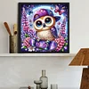 Diamond Painting-DIY Full Round Drill Cool Owl