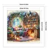 Cozy Room-11CT Stamped/Counted Cross Stitch 50*50cm/19.69*19.69in