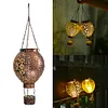 Solar Hanging Hot Air Balloon Lamp IP65 Waterproof Light for Outdoor Garden Yard