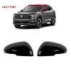 适用于25款日产劲客Kicks改装后视镜罩倒车镜壳碳纤纹理反光镜盖