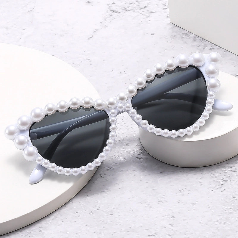 Classic Style Streetwear Geometric Ac Cat Eye Full Frame Glasses