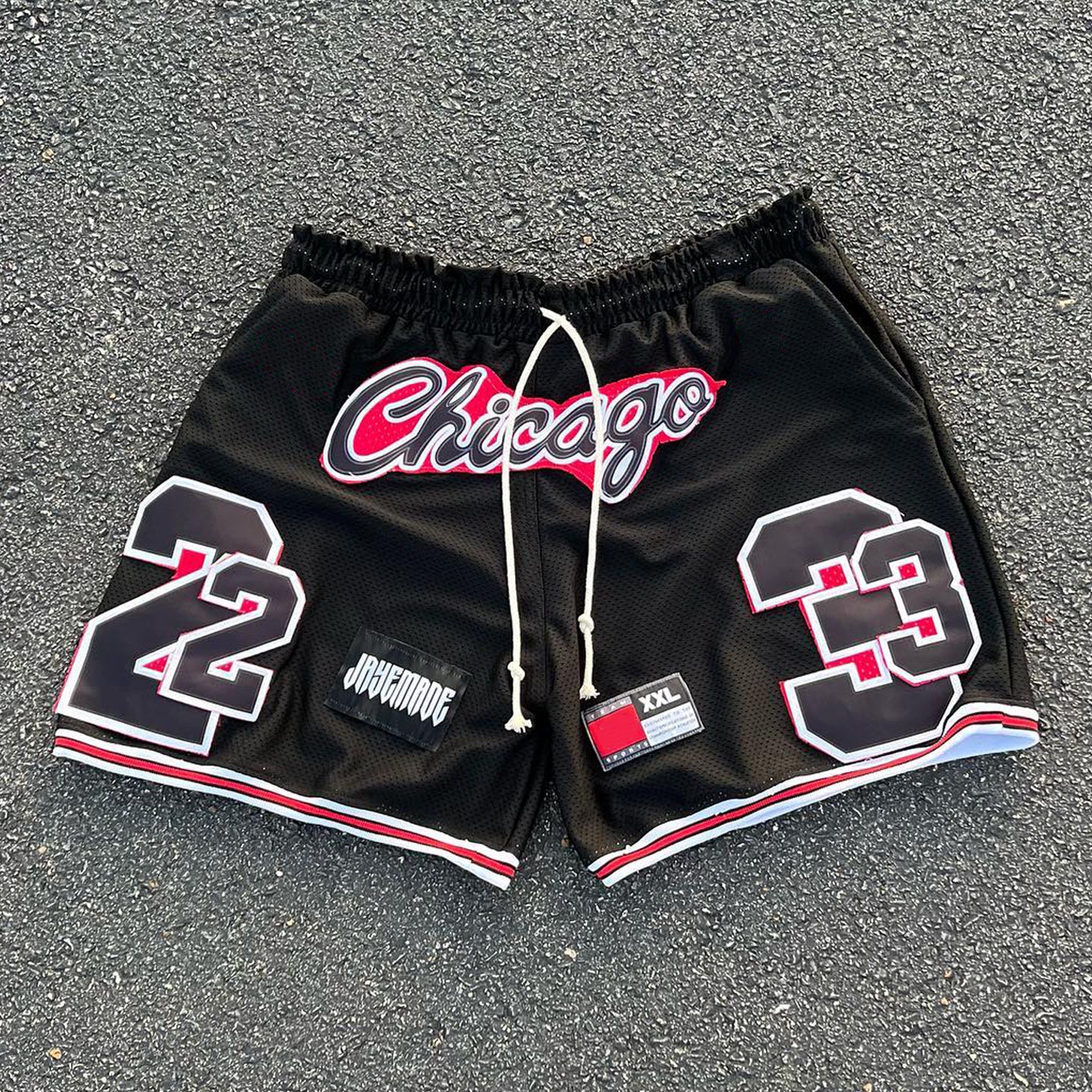Mesh shorts and basketball tee set main image 1