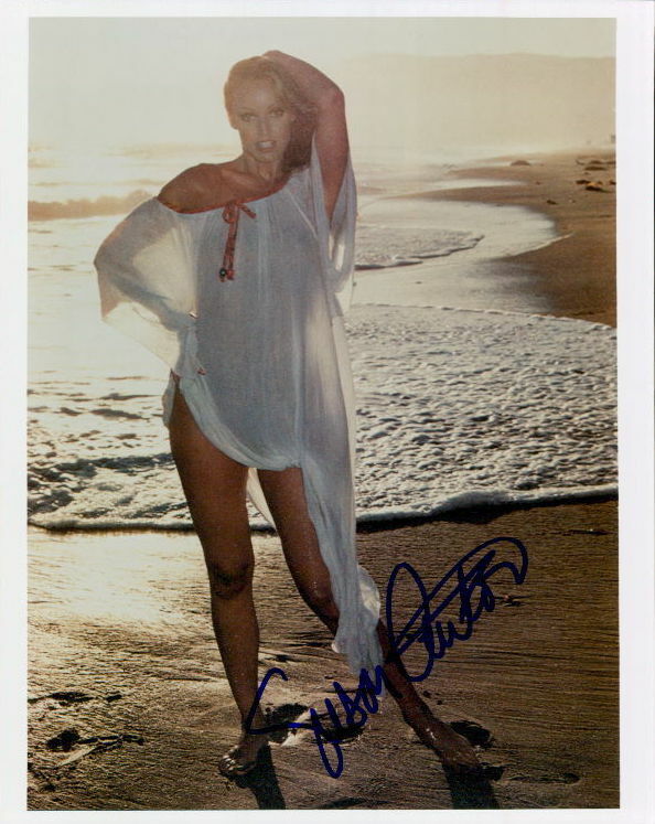 Susan Anton (Vintage) signed 8x10 Photo Poster painting