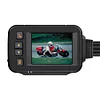 Motorcycle DVR HD 1080P Front Rear View Dash Cam IP65 Waterproof Parking Monitor
