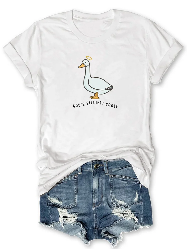 God's Silliest Goose T-shirt socialshop