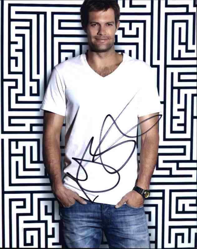 Geoff Stults authentic signed celebrity 8x10 Photo Poster painting W/Cert Autograph A0130