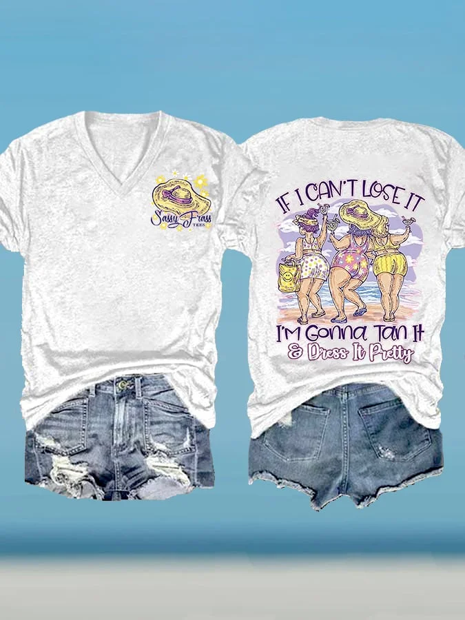 🔥Buy 3 Get 10% Off🔥Beach Vacation Print Casual Short-Sleeved T-Shirt